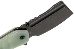 Kansept XL Korvid T1030A3 Blackwashed, Natural G10 Couteau De Poche, Justin Koch Design -Kai Soldes Boutique KST1030A3 06 kansept