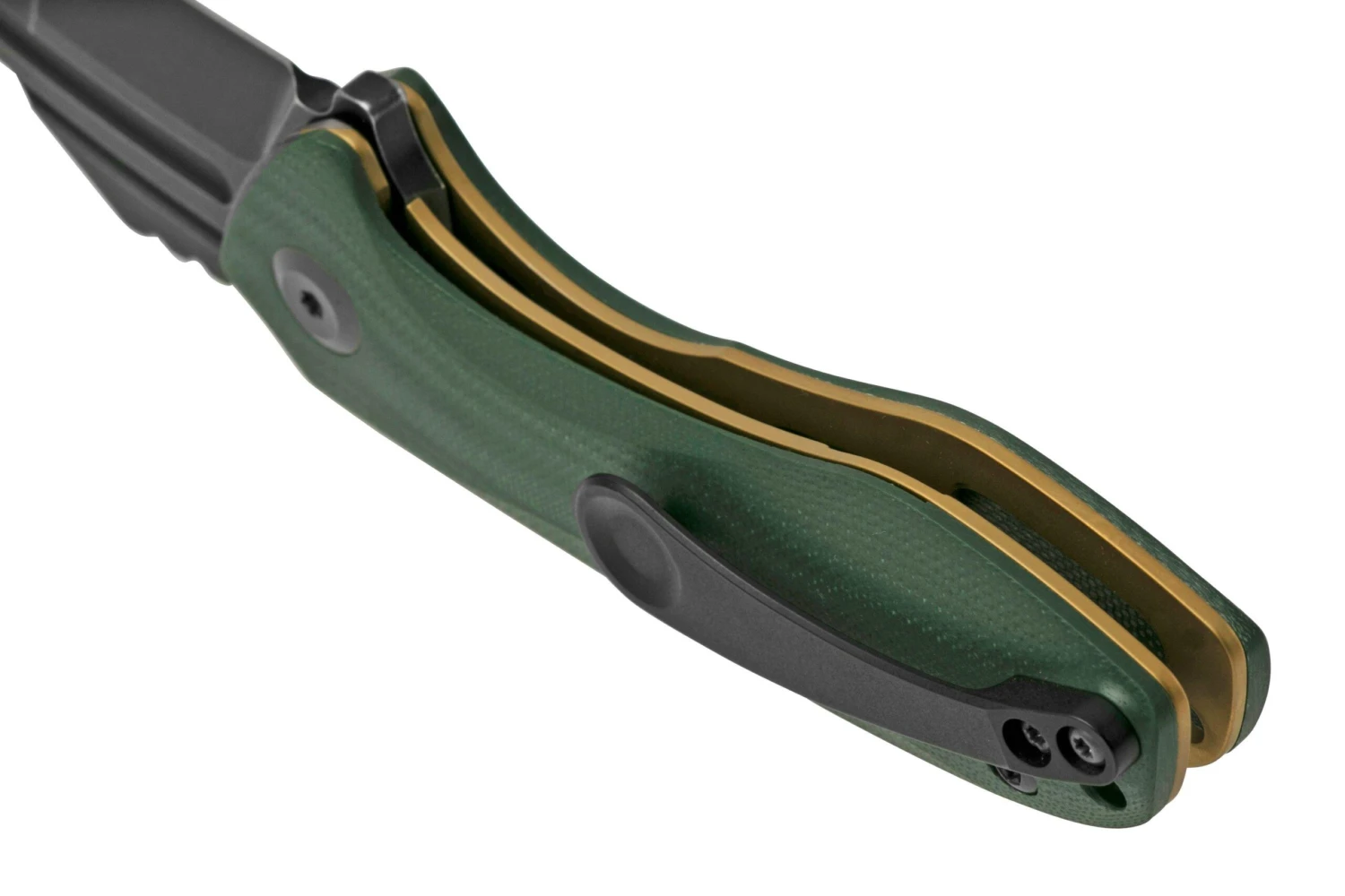 Kansept KTC3, T1031A2 Black, Green G10, Couteau De Poche, Justin Koch Design 6 Kansept KTC3, T1031A2 Black, Green G10, Couteau De Poche, Justin Koch Design – Image 4