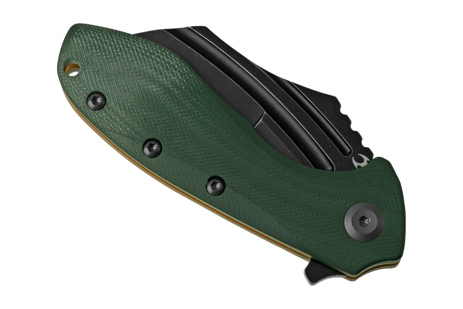 Kansept KTC3, T1031A2 Black, Green G10, Couteau De Poche, Justin Koch Design 8 Kansept KTC3, T1031A2 Black, Green G10, Couteau De Poche, Justin Koch Design – Image 6