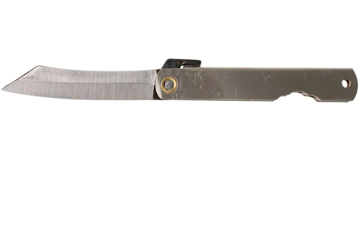 Higonokami Couteau De Poche 6,7 Cm HIGO03SL, Acier Carbone 3 Higonokami Couteau De Poche 6,7 Cm HIGO03SL, Acier Carbone