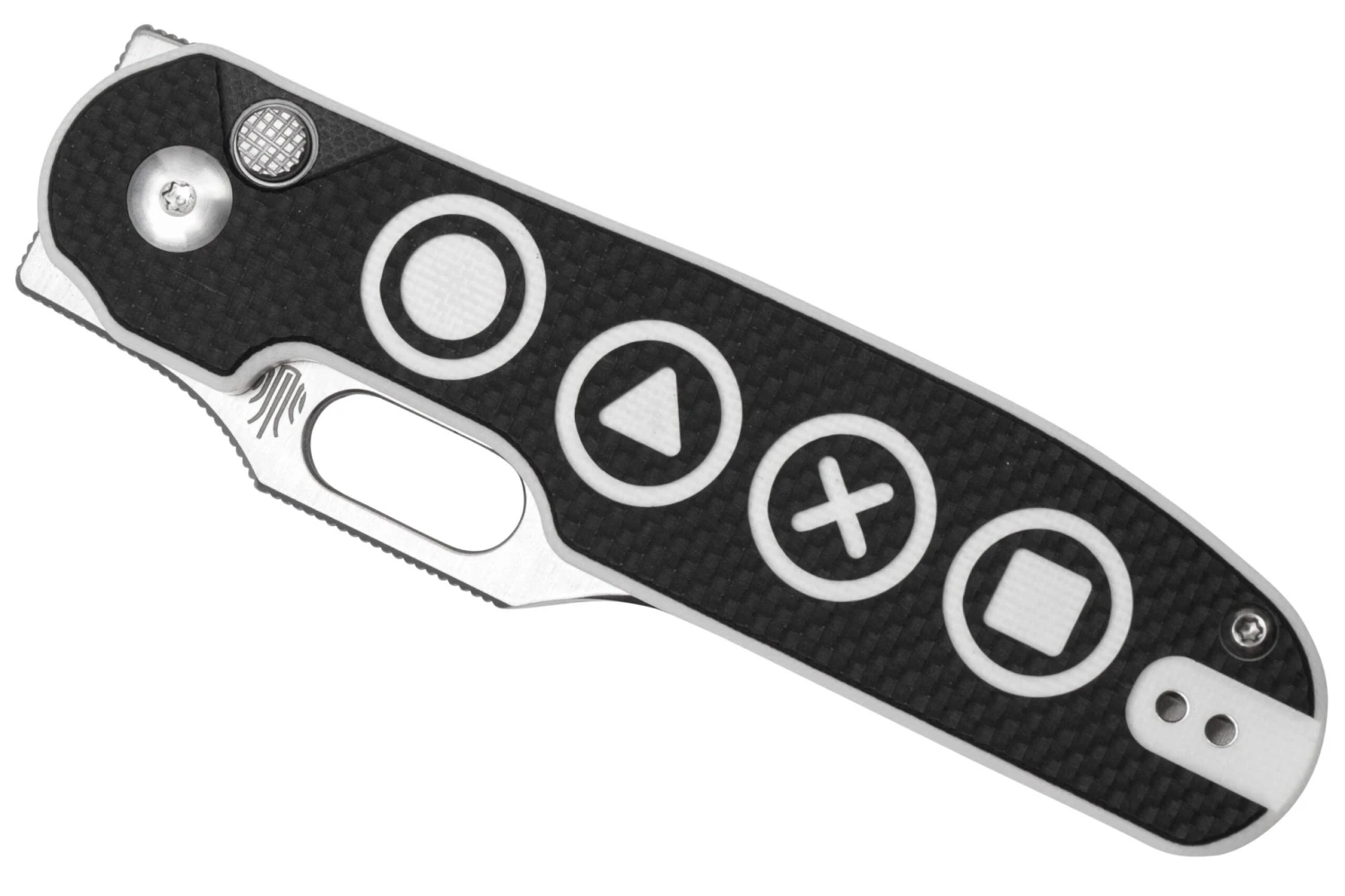 Kizer Cormorant Game Ki4562A3, S35VN, Black & White G10 Couteau De Poche, Yue Dong Design 6 Kizer Cormorant Game Ki4562A3, S35VN, Black & White G10 Couteau De Poche, Yue Dong Design – Image 4