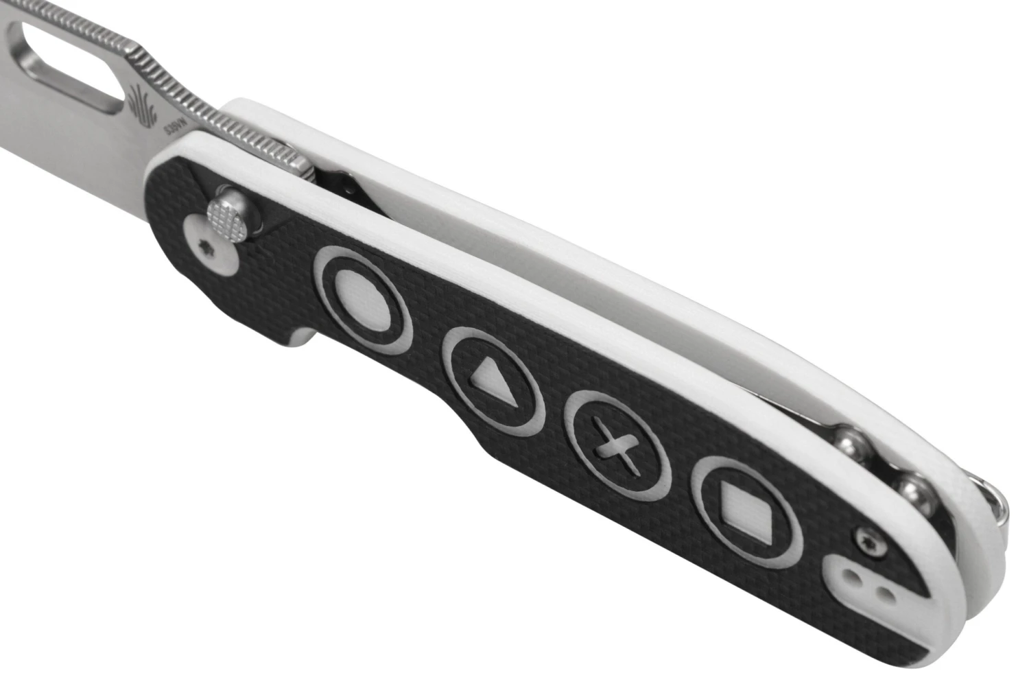 Kizer Cormorant Game Ki4562A3, S35VN, Black & White G10 Couteau De Poche, Yue Dong Design 9 Kizer Cormorant Game Ki4562A3, S35VN, Black & White G10 Couteau De Poche, Yue Dong Design – Image 7