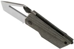 Kizer Cyber Blade V2563A3 M390, Micarta, Couteau De Poche, Yue Design -Kai Soldes Boutique KZV2563A3 07 kizer