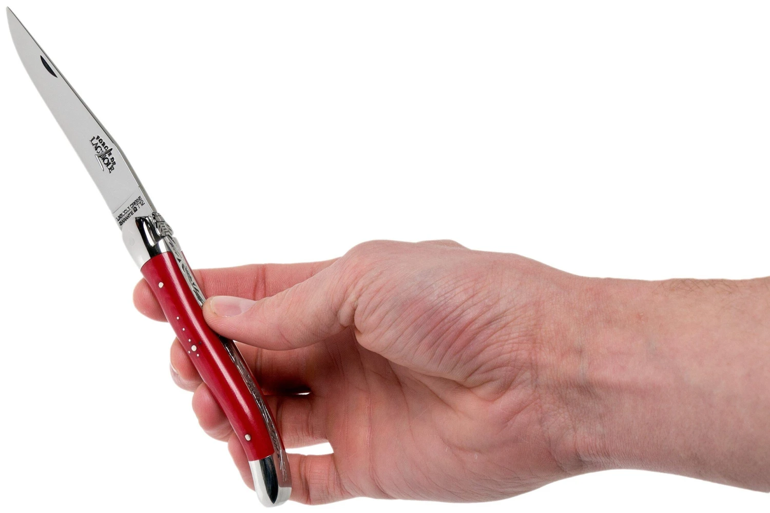 Forge De Laguiole 1211INTCROUB 11cm, Micarta Rouge, Couteau Laguiole 10 Forge De Laguiole 1211INTCROUB 11cm, Micarta Rouge, Couteau Laguiole – Image 8