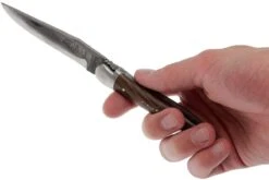 Forge De Laguiole 12cm Noyer, Brut De Forge 1212FINNOSATBDF -Kai Soldes Boutique LA1212FINNOSATBDF 05 forge de laguiole la1212finnosatbdf 05