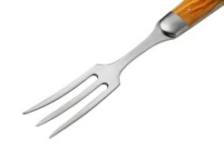 Forge De Laguiole Carving Set Olivewood, 1217INOLF17, Set à Trancher En Bois D'olivier -Kai Soldes Boutique LA1217INOLF17 05 forgedelaguiole