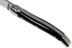 Forge De Laguiole 129INTCNOIBRI 9cm, Micarta Noir, Couteau Laguiole 16 Forge De Laguiole 129INTCNOIBRI 9cm, Micarta Noir, Couteau Laguiole -Kai Soldes Boutique LA129INTCNOIBRI 07 forge de laguiole