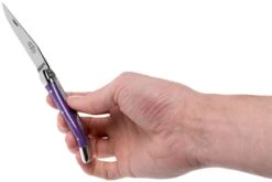 Forge De Laguiole 129INTCVIOBRI 9cm, Micarta Violette, Couteau Laguiole -Kai Soldes Boutique LA129INTCVIOBRI 08 forge de laguiole