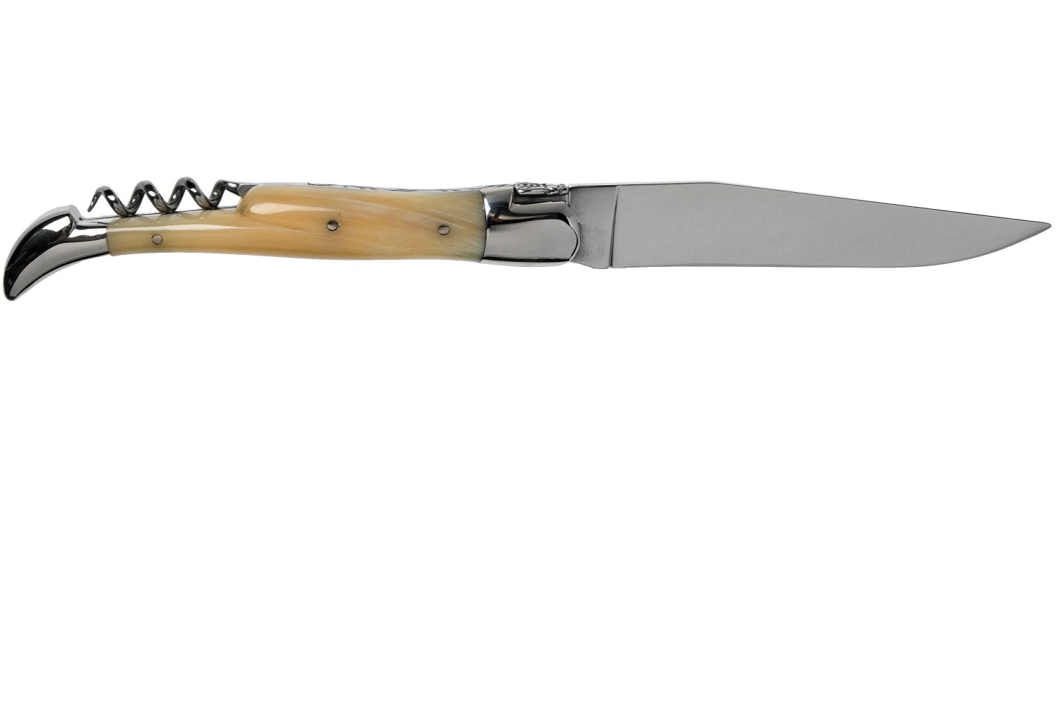 Forge De Laguiole Avec Tire-bouchon 22121INB, Corne 4 Forge De Laguiole Avec Tire-bouchon 22121INB, Corne – Image 2