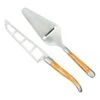 Forge De Laguiole CPMOIN Set à Fromage, Bois D'olivier -Kai Soldes Boutique LACPMOINOLMF 01 forgedelaguiole