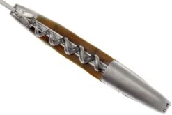 Forge De Laguiole SOM1CASAT, Couteau Sommelier Matifié, Corne D'Aubrac -Kai Soldes Boutique LASOM1CASAT 04 forge de laguiole kelnersmes lasom1casat 04