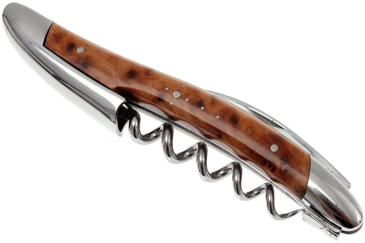 Forge De Laguiole SOM1THBRI, Couteau Sommelier Poli, Thuya-wood 3 Forge De Laguiole SOM1THBRI, Couteau Sommelier Poli, Thuya-wood
