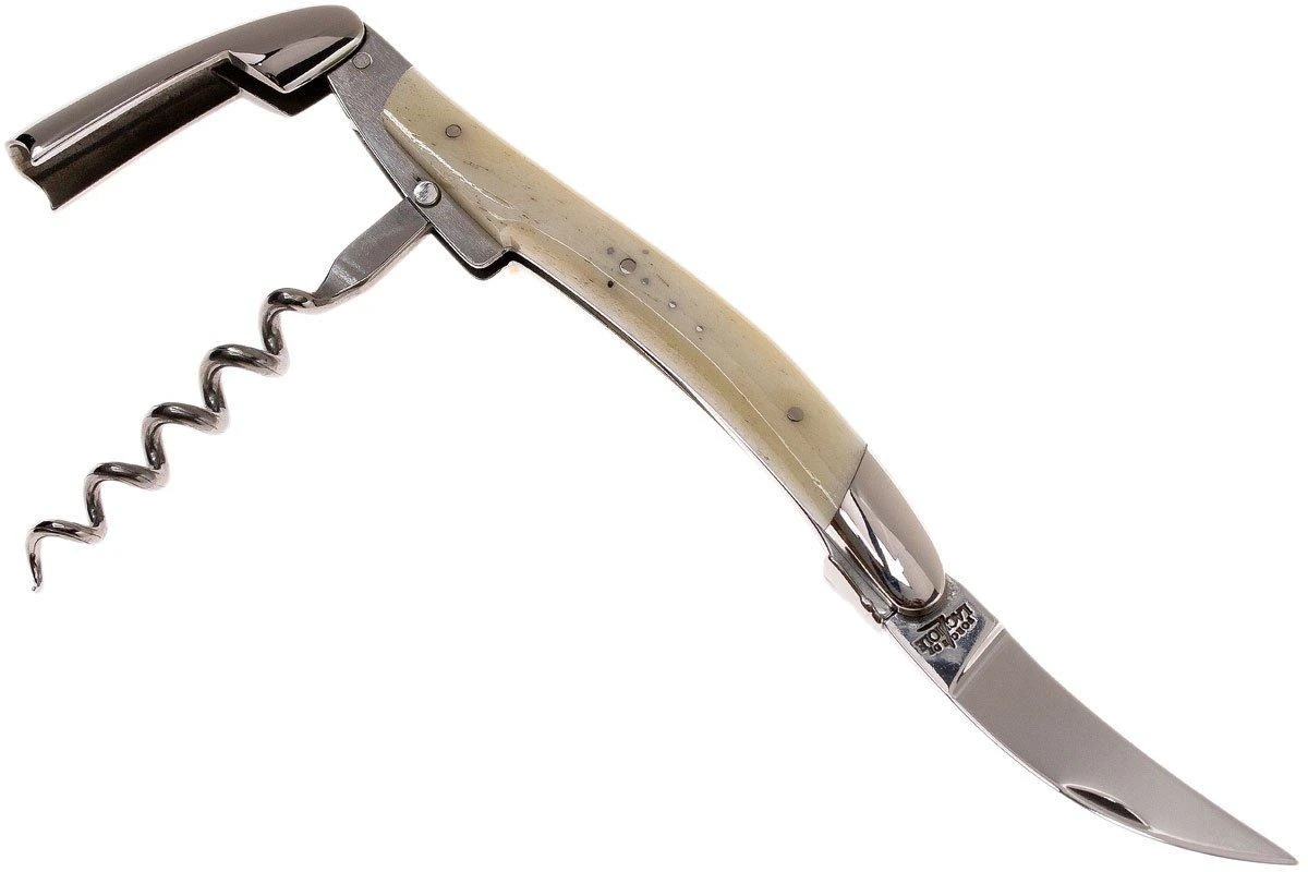 Forge De Laguiole SOMX1OS Couteau Sommelier Poli, Os 4 Forge De Laguiole SOMX1OS Couteau Sommelier Poli, Os – Image 2