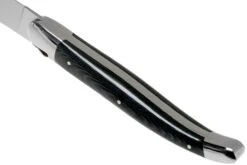 Forge De Laguiole T22MINTCNOI Black Micarta Couteaux à Steak Set De 2 Pièces -Kai Soldes Boutique LAT22MINTCNOI 04 forge de laguiole
