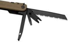 Leatherman Super Tool 300M Multitool Coyote, Fourreau Compatible MOLLE 6065-M-COY -Kai Soldes Boutique LE6065 M COY 03 leatherman