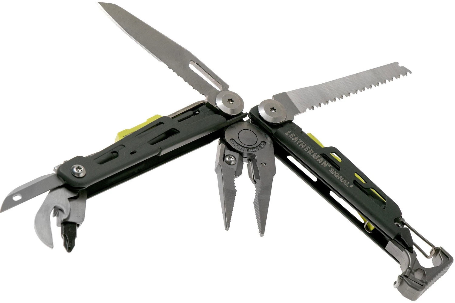 Leatherman Signal Granite Grey Pince Multifonction De Survie 832737, étui Nylon 5 Leatherman Signal Granite Grey Pince Multifonction De Survie 832737, étui Nylon – Image 3