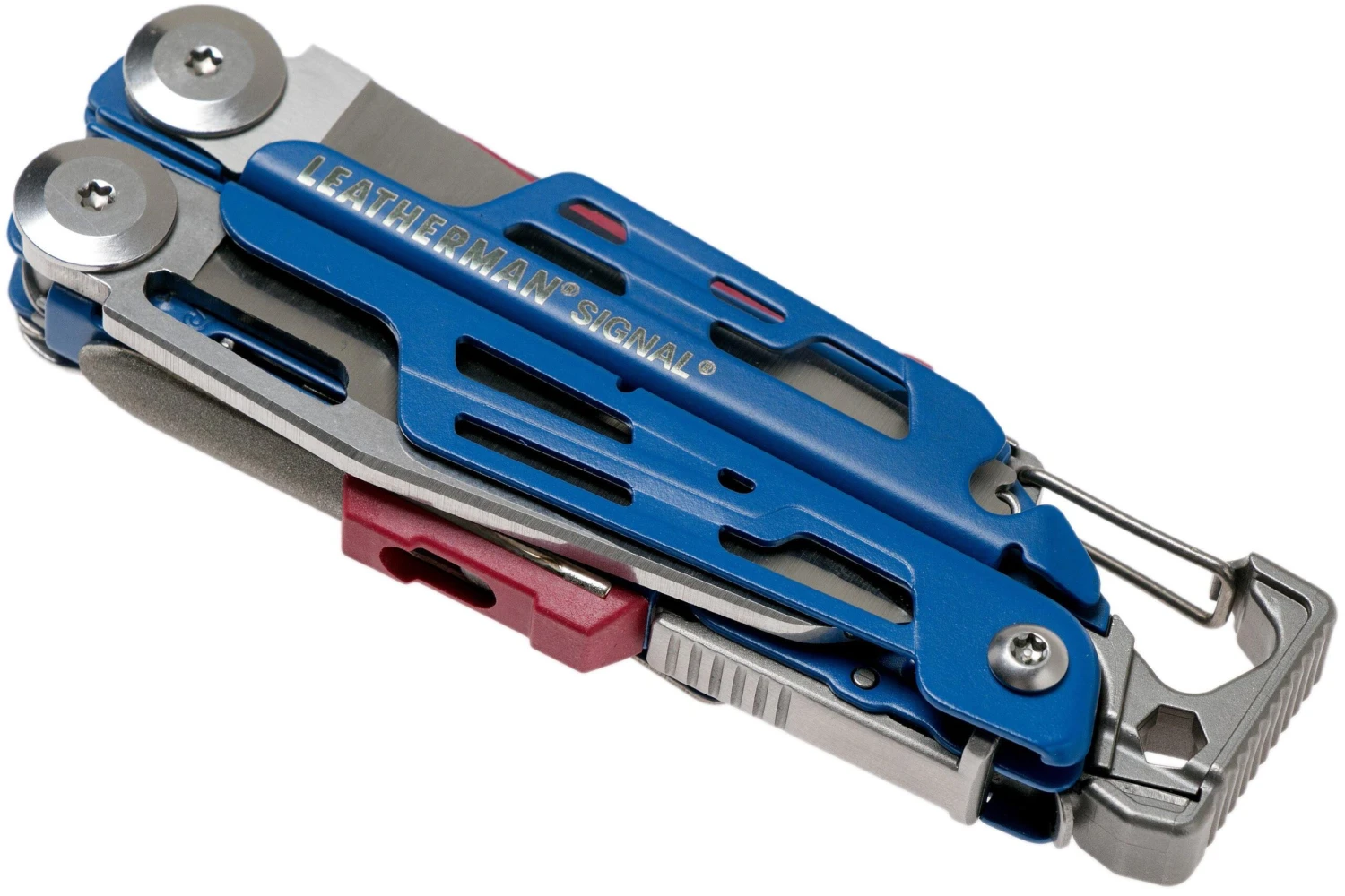 Leatherman Signal Cobalt Blue Pince Multifonction De Survie 832741, étui Nylon 8 Leatherman Signal Cobalt Blue Pince Multifonction De Survie 832741, étui Nylon – Image 6