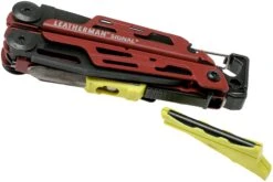 Leatherman Signal Crimson Red Pince Multifonction De Survie 2745, étui Nylon -Kai Soldes Boutique LE832743 05 leatherman