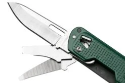 Leatherman Free T4 Evergreen, FREE-T4-EG Multitool -Kai Soldes Boutique LEFREE T4 EG 04 leatherman