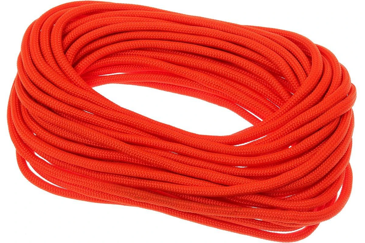 Live Fire Firecord 550 Paracord 25ft, Safety Orange 3 Live Fire Firecord 550 Paracord 25ft, Safety Orange
