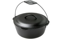 Lodge Dutch Oven Avec Poignée En Spirale L10DO3, Volume Environ 6,6 L