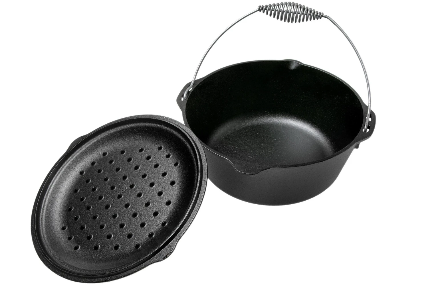 Lodge Dutch Oven Avec Poignée En Spirale L10DO3, Volume Environ 6,6 L 4 Lodge Dutch Oven Avec Poignée En Spirale L10DO3, Volume Environ 6,6 L – Image 2