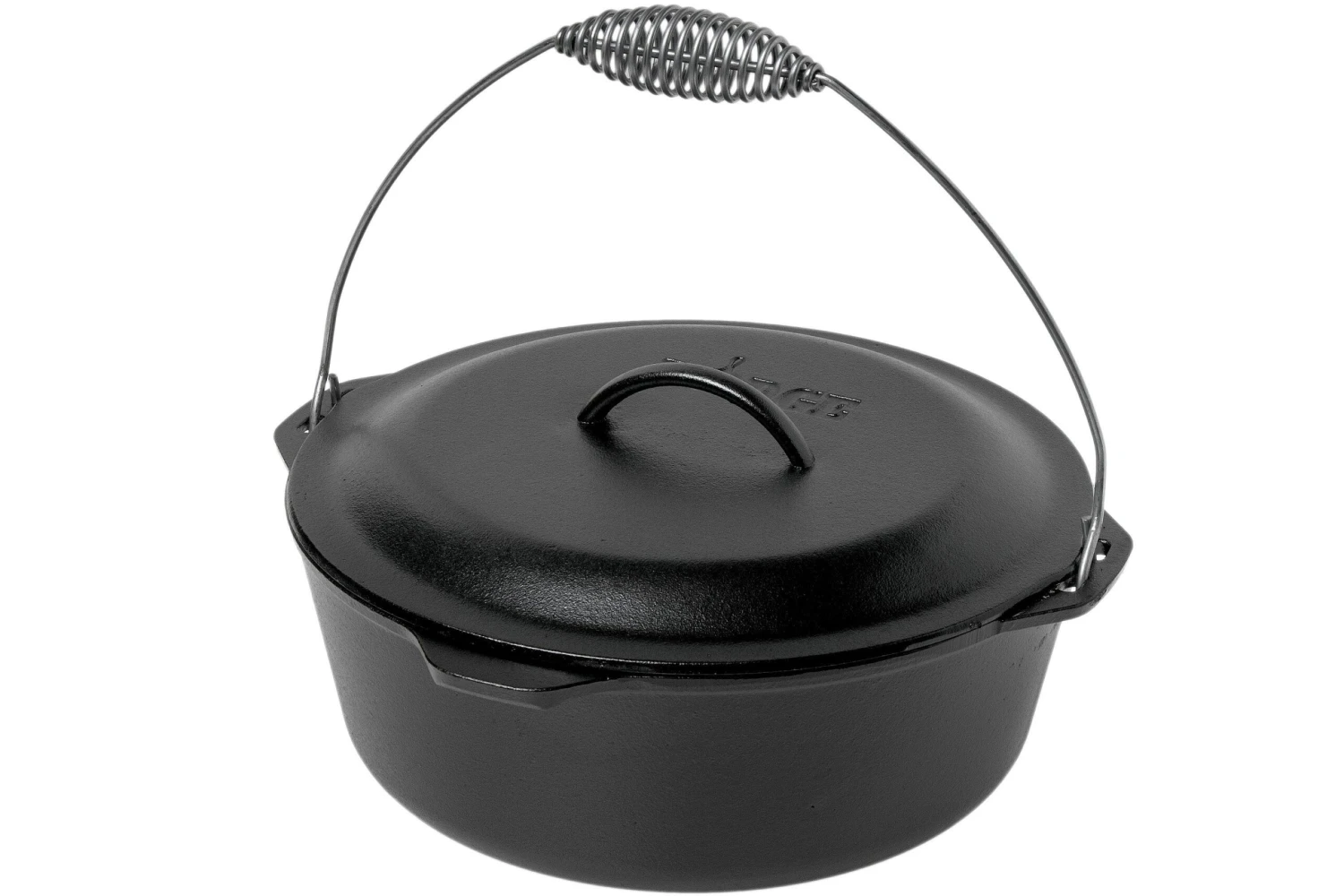Lodge Dutch Oven Avec Poignée En Spirale L12DO3, Volume Environ 8,5 L 3 Lodge Dutch Oven Avec Poignée En Spirale L12DO3, Volume Environ 8,5 L