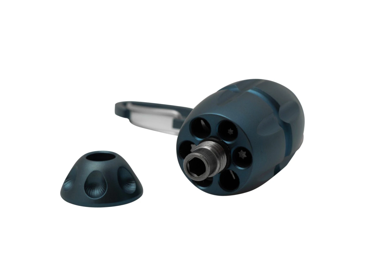 LionSteel Eggie Blue Titanium EG-BL Porte-clés, Set D'embouts Et Multitool 4 LionSteel Eggie Blue Titanium EG-BL Porte-clés, Set D'embouts Et Multitool – Image 2