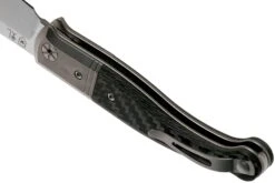 LionSteel Gitano Carbonfiber GT01 CF Couteau De Poche, Gudy Van Poppel Design -Kai Soldes Boutique LI GT01 CF 05 lionsteel