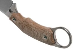 LionSteel H1 Skinner CVN Natural Canvas Micarta Couteau Fixe, Tommaso Rumici Design 13 LionSteel H1 Skinner CVN Natural Canvas Micarta Couteau Fixe, Tommaso Rumici Design -Kai Soldes Boutique LI H1 CVN 04 lionsteel