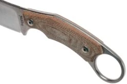 LionSteel H1 Skinner CVN Natural Canvas Micarta Couteau Fixe, Tommaso Rumici Design 14 LionSteel H1 Skinner CVN Natural Canvas Micarta Couteau Fixe, Tommaso Rumici Design -Kai Soldes Boutique LI H1 CVN 05 lionsteel