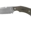LionSteel H2 Drop Point CVG Green Canvas Micarta Couteau Fixe, Tommaso Rumici Design