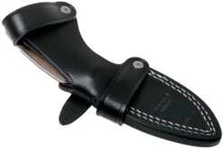 LionSteel H2 Drop Point CVN Natural Canvas Micarta Couteau Fixe, Tommaso Rumici Design -Kai Soldes Boutique LI H2 CVN 07 lionsteel