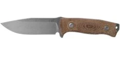 LionSteel M5 CPM 3V, Natural Canvas Micarta, Knivesandtools Exclusive Couteau De Survie