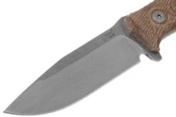 LionSteel M5 CPM 3V, Natural Canvas Micarta, Knivesandtools Exclusive Couteau De Survie -Kai Soldes Boutique LI M5 3V CVN 03 lionsteel kato exclusive