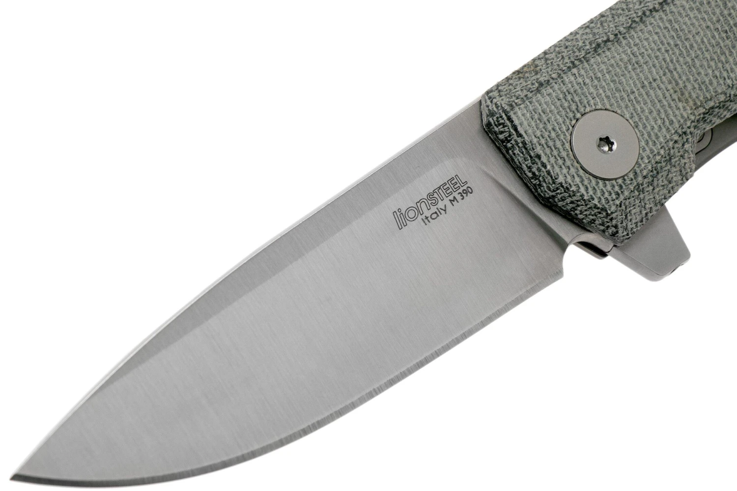 LionSteel Myto MT01-CVB Black Canvas Micarta Couteau De Poche, Molletta Design 5 LionSteel Myto MT01-CVB Black Canvas Micarta Couteau De Poche, Molletta Design – Image 3