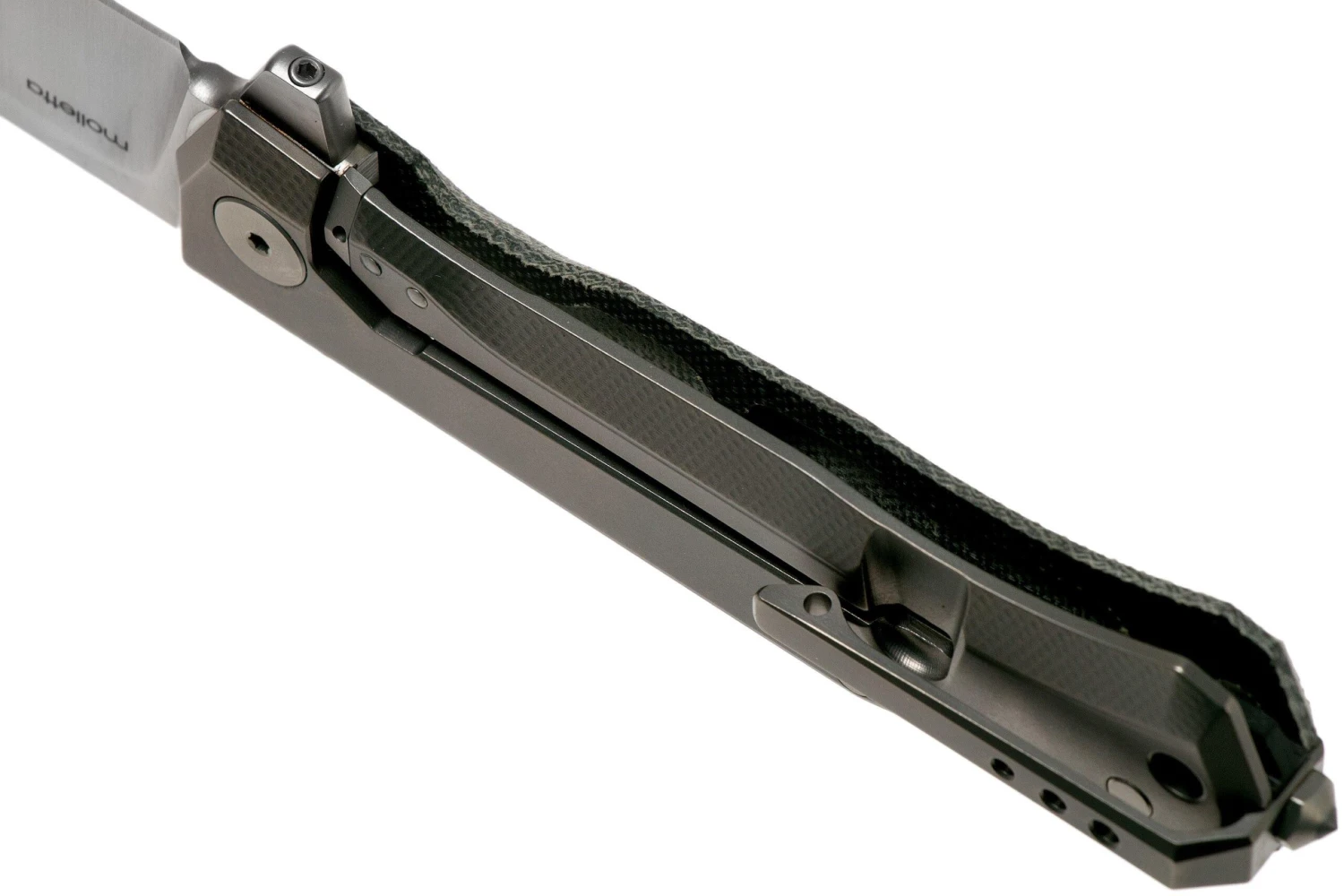 LionSteel Myto MT01-CVB Black Canvas Micarta Couteau De Poche, Molletta Design 7 LionSteel Myto MT01-CVB Black Canvas Micarta Couteau De Poche, Molletta Design – Image 5