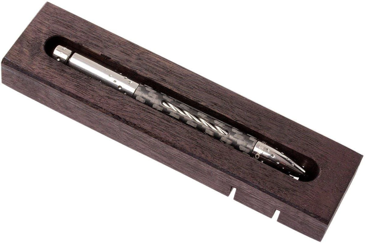 LionSteel Nyala Carbon Fiber Grey Shine Stylo NY-FC-GYS 10 LionSteel Nyala Carbon Fiber Grey Shine Stylo NY-FC-GYS – Image 8