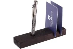 LionSteel Nyala Damascus Grey Shine Stylo NY-SDT-GYS -Kai Soldes Boutique LI NYSDT GYS 07 lionsteel nyala li nysdt gys 07