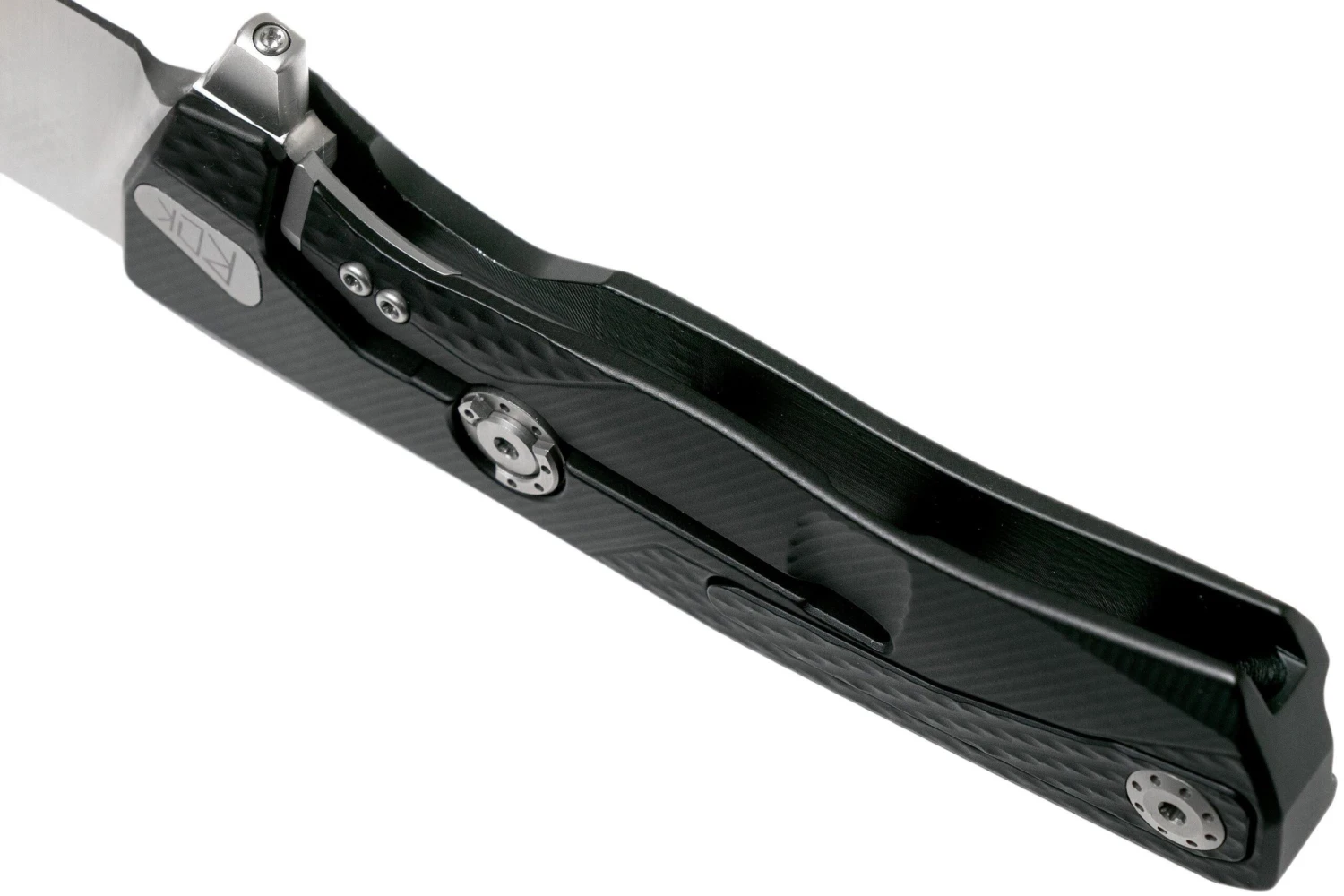 LionSteel ROK Satin Black Aluminium ROK A BS Couteau De Poche 8 LionSteel ROK Satin Black Aluminium ROK A BS Couteau De Poche – Image 6