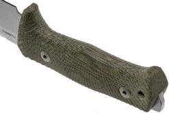 LionSteel T5-CVG Green Canvas Micarta Satin Couteau Fixe -Kai Soldes Boutique LI T5 CVG 04 lionsteel