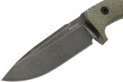 LionSteel T5B-CVG Green Canvas Micarta Black Couteau Fixe -Kai Soldes Boutique LI T5B CVG 03 lionsteel