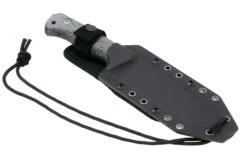 Lionsteel T6 Satin, Black Canvas Micarta T6-CVB Couteau Fixe -Kai Soldes Boutique LI T6 CVB 06 lionsteel