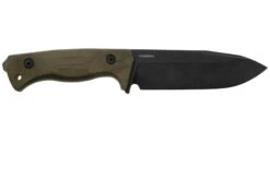 Lionsteel T6 Old Black, Green Canvas Micarta T6B-CVG Couteau Fixe 10 Lionsteel T6 Old Black, Green Canvas Micarta T6B-CVG Couteau Fixe -Kai Soldes Boutique LI T6B CVG 02 lionsteel