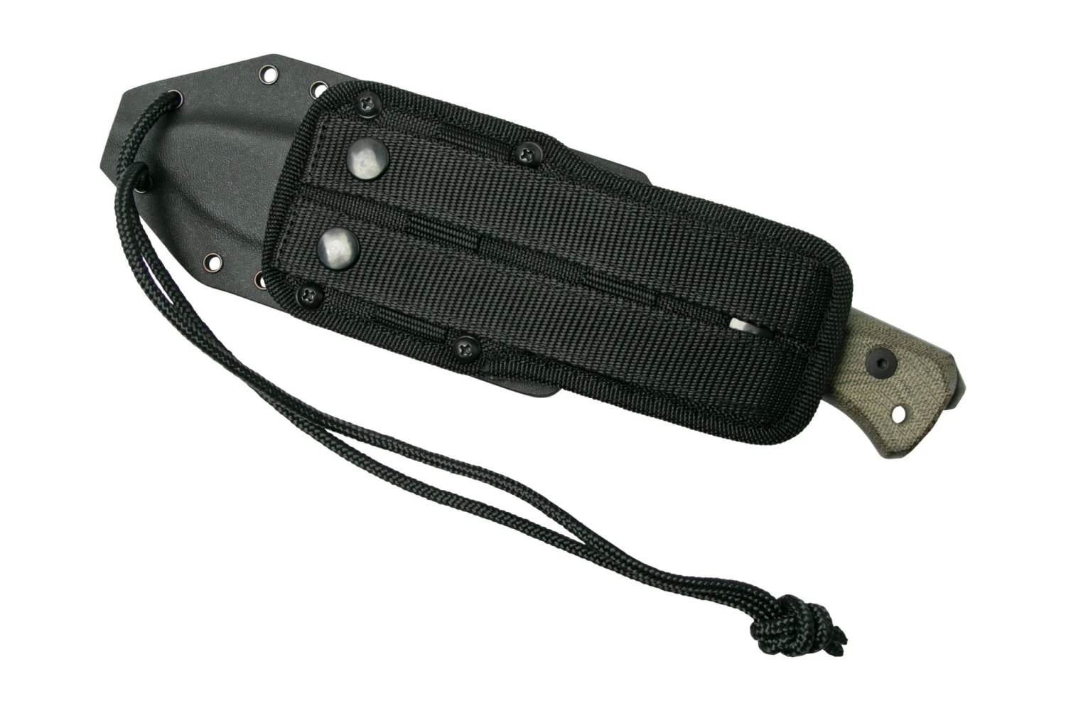 Lionsteel T6 Old Black, Green Canvas Micarta T6B-CVG Couteau Fixe 9 Lionsteel T6 Old Black, Green Canvas Micarta T6B-CVG Couteau Fixe – Image 7