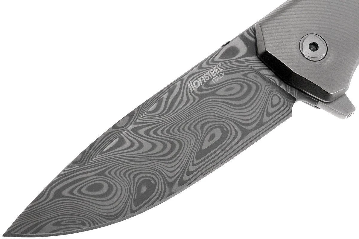 LionSteel TRE DT GY Titanium, Thor Damast 5 LionSteel TRE DT GY Titanium, Thor Damast – Image 3