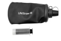 LifeStraw PEAK Squeeze, PEAKSQ650-GR, Filtre à Eau Avec Bouteille 650 ML -Kai Soldes Boutique LWPEAKSQ650 GR 03 lifestraw
