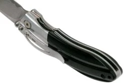 Mcusta MC-142G Ripple, SPG2 Black Pakka Wood Couteau De Poche -Kai Soldes Boutique MC 0142G 05 mcusta