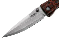 Mcusta MC-0183D Sengoku Tokugawa Ieyasu, Red Pakkawood Handle, Couteau De Gentleman -Kai Soldes Boutique MC 0183D 03 mcusta