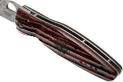 Mcusta MC-0183G Sengoku Tokugawa Ieyasu SPG2, Red Pakkawood, Couteau De Gentleman 18 Mcusta MC-0183G Sengoku Tokugawa Ieyasu SPG2, Red Pakkawood, Couteau De Gentleman -Kai Soldes Boutique MC 0183G 07 mcusta